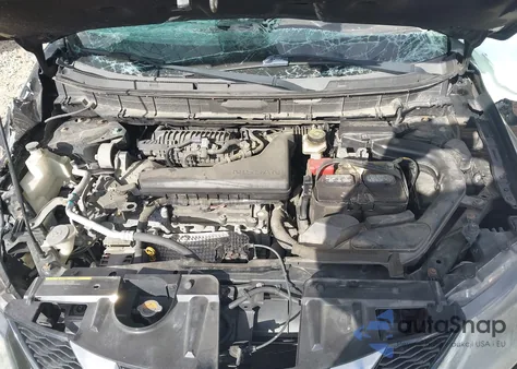 2015 Nissan Rogue Sv from USA, damaged, VIN KNMAT2MV4FP563792